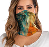 Unisex Washable Rave Bandana Neck Gaiter Tube Headwear For Women Men Face Scarf Dustproof Motorcycle Facemask Windproof Scarf