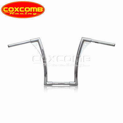 1 1/4"  12" 16" Rise Handlebar APE Hanger Handle Fat Drag Bar for Harley Touring Road King Street Glide Electra Ultra Classic