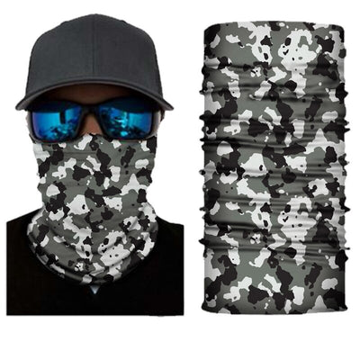 buffe Men Sports Motorcycle Multi-Functional Bandana Headband Camouflage Seamless Tubular Magic Bandanas Ring  Scarf