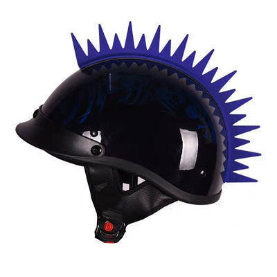 Colorful Helmet Decorations Hair Punk Colorful Motocross Full-Face Off-Road Helmet Decoration