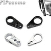 1-1/4" 1Inch Dual Hole Brake Clutch Throttle Cable Clamp Clip Holder Fastener For Harley Touring Sportster Cafe Racer 25mm 32mm