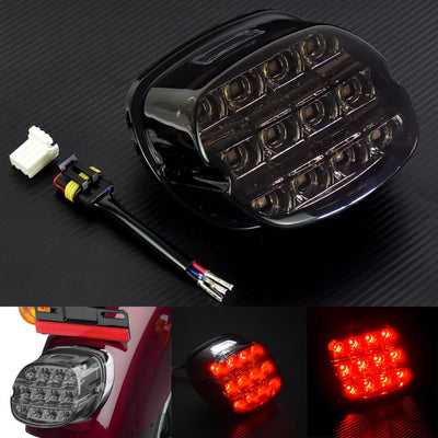 Motorcycle Led Brake Tail Light Fits For Harley Touring Electra Glide Road Glide Softail Sportster XL883 XL48 Dyna FLD Fat Boy