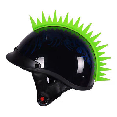 Colorful Helmet Decorations Hair Punk Colorful Motocross Full-Face Off-Road Helmet Decoration