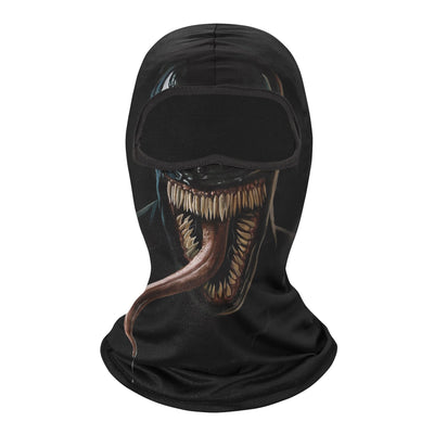 3D Venom Bandana Skull Balaclava Ski Mask Buffe Neck Gaiter Warmer Braga Cuello Hombre Face Shield Hunting Camping Hiking Scarf