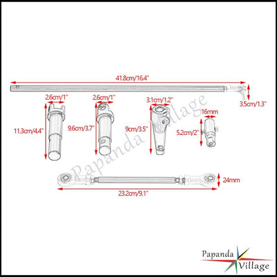 Motorcycle Forward Controls Complete Kit For Harley Sportster XL 1200 883 Custom Roadster 72 48 2014-2021 Foot Peg Linkage Lever