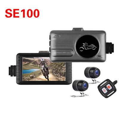 Motorcycle Camera DVR Motor SE100 Dash Cam Special Dual-track Front Rear Recorder night vision G-sensor Motorcycle black box