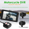 Motorcycle Camera DVR Motor SE100 Dash Cam Special Dual-track Front Rear Recorder night vision G-sensor Motorcycle black box