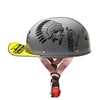 Motorcycle Helmet Personalized Baseball Cap Half Helmet