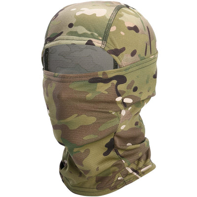 Multicam Balaclava Camouflage Tactical Paintball Wargame Military Airsoft Army Quick-Dry Helmet Liner Full Face Cap Men Women