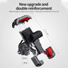 RION Motorcycle Cellphone Support Handlebar Bike Phone Holder Bracket Non-Slip MTB Phone Mount 360° Rotatable Mobile Phone Stand