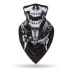 Men Hiking Cycling Half Face Mask Skull Bandana Breathable Bicycle Masks Sports Scarf Summer Balaclava Women Neck Face Shield