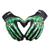 Skull Rose Motocross Bicycle Gloves MTB Off-Road Mountain Bike Guantes Motorcycle Hard Shell Gloves Outdoor Sport