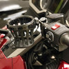 New Motorcycle Chrome Black Drink Cup Holder Water Beverage Support Handlebar Bottle Holder For Harlley For Honda For Yamaha