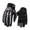 Skull Rose Motocross Bicycle Gloves MTB Off-Road Mountain Bike Guantes Motorcycle Hard Shell Gloves Outdoor Sport