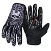 VEMAR VE-203 Summer Motorcycle Gloves Men Skull Mesh Moto Gloves Motorcyclist Touch Screen Biker Gloves Guantes Moto Black