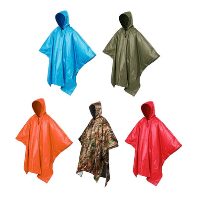 3 in 1 Multifunctional Raincoat Waterproof Rain Poncho Cover Motorcycle