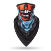 Men Hiking Cycling Half Face Mask Skull Bandana Breathable Bicycle Masks Sports Scarf Summer Balaclava Women Neck Face Shield