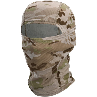 Multicam Balaclava Camouflage Tactical Paintball Wargame Military Airsoft Army Quick-Dry Helmet Liner Full Face Cap Men Women