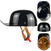 Baseball Cap Helmet Motorcycle Cruiser Chopper Gangster DS Unsexed Helmet