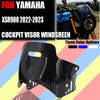 Motorcycle WindScreen Windshield Fairing Deflector Cover Wind Deflector Visor New For Yamaha XSR900 XSR 900 xsr900 2022 2023