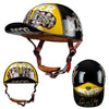 Retro Motorcycle Helmet Baseball Cap Vintage Open Face Half Hat Helmet Men Women Chopper Electric Motorcycles Cruiser Scooter