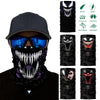 3D Venom Bandana Windproof Balaclava Ski Mask Army Headband Punisher Scarf Men Joker Bandana Neck Warmer Hiking Camping Headwear