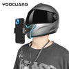 Motorcycle Helmet Chin Stand Mount Holder for iPhone Huawei Xiaomi Samsung for GoPro 11 10 Action Sports Camera Full Face Holder