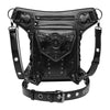 Steampunk Waist Leg Bag Women Men Victorian Style Leather Crossbody Bag Motorcycle Thigh Hip Belt Pack Messenger Shoulder Bags