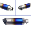 For MT07 R1 ER6N CBR250R Motorcycle Exhaust Modified Muffler Pipe Scooter Pit Bike Dirt Motocross for Nmax Tmax530 Msx125