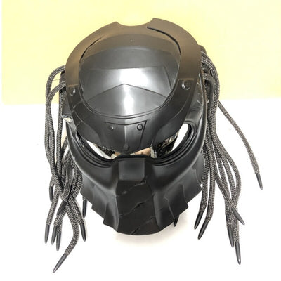 NEW DOT High Quality Personality Carbon Fiber Motorcycle Helmets Full Face Predator  Capacete De Moto Motocross HELMET