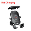 Motorcycle Phone Holder 15W Wireless Charger QC3.0 USB Charging Mount Stand Handlebar Smartphone Bracket Bike Cellphone Support