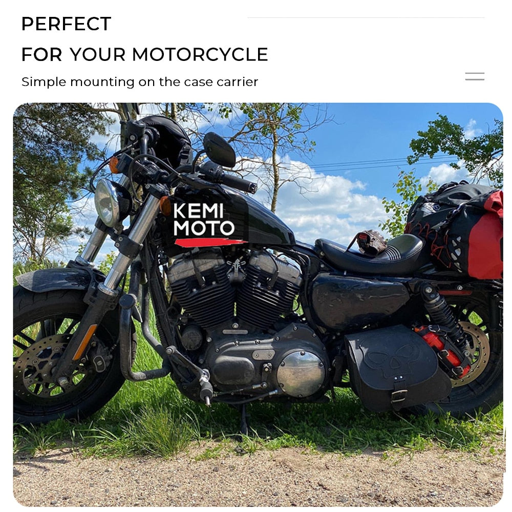 KEMIMOTO – sac de moto imperméable en PVC, sacs de queue
