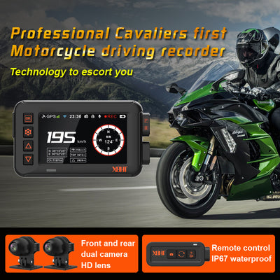 Camera GPS Track Motorcycle Video Recorder Cam